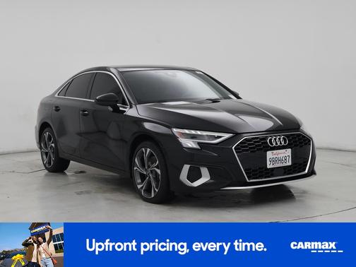 Black 2022 Audi A3 Premium Plus