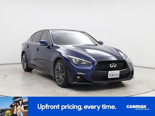 Blue 2016 INFINITI Q50 Red Sport 400
