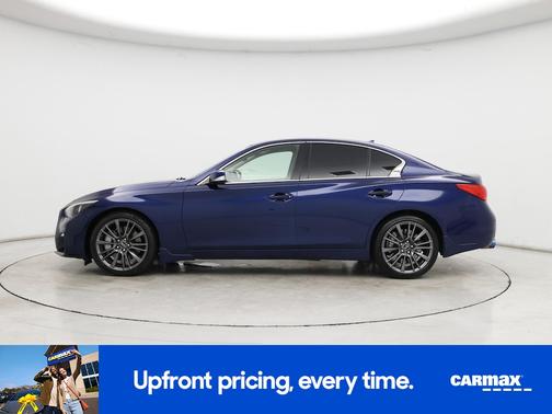 Blue 2016 INFINITI Q50 Red Sport 400