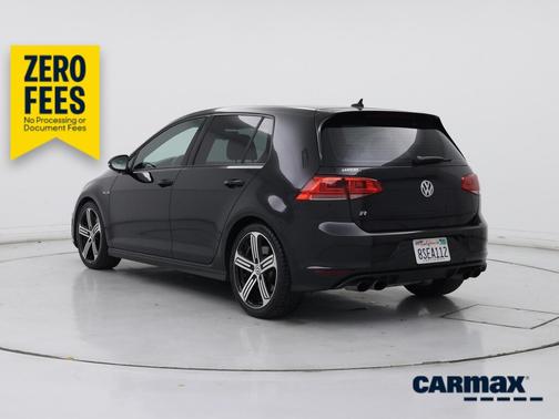 Black 2016 Volkswagen Golf R