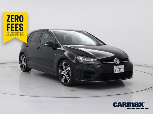 Black 2016 Volkswagen Golf R