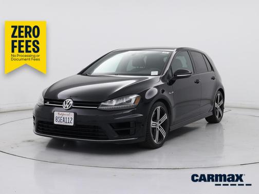 Black 2016 Volkswagen Golf R