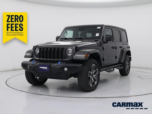 Gray 2024 Jeep Wrangler 4xe Sport S