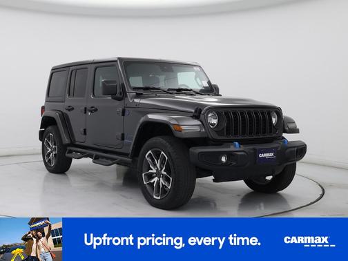 Gray 2024 Jeep Wrangler 4xe Sport S