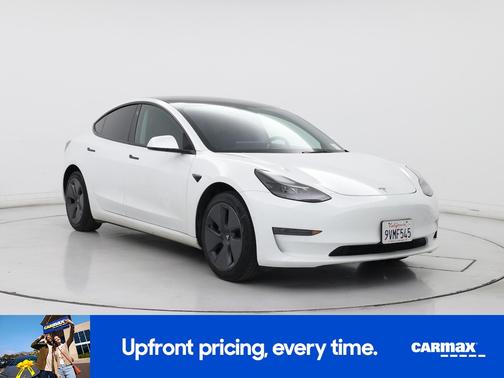 White 2022 Tesla Model 3