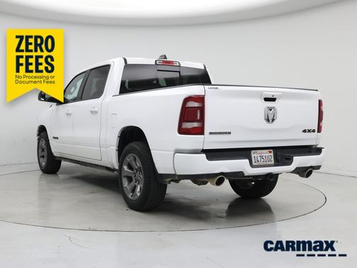 White 2019 RAM 1500 Bighorn