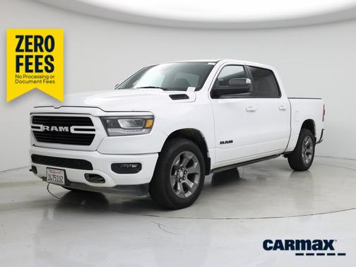 White 2019 RAM 1500 Bighorn