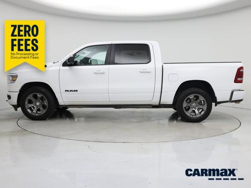 White 2019 RAM 1500 Bighorn