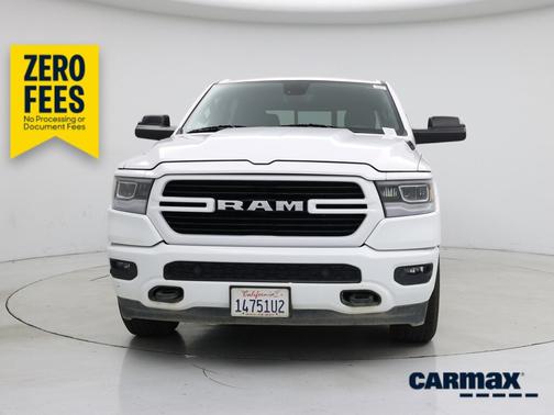 White 2019 RAM 1500 Bighorn
