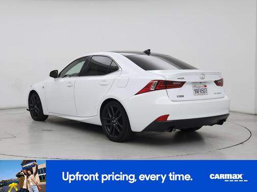 White 2016 Lexus IS 200t