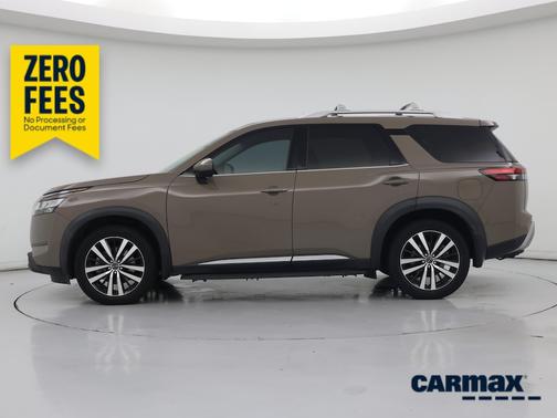 Brown 2023 Nissan Pathfinder Platinum