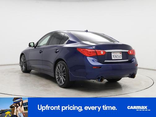 Blue 2016 INFINITI Q50 Red Sport 400