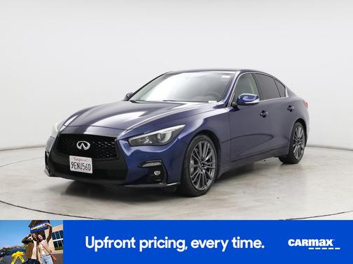 Blue 2016 INFINITI Q50 Red Sport 400