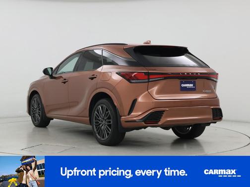 Orange 2023 Lexus RX 500h F-Sport Performance