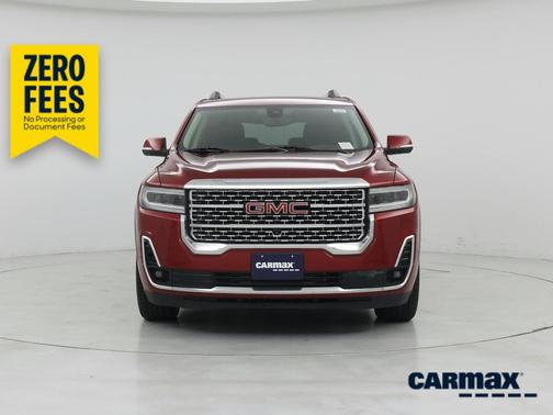 Red 2022 GMC Acadia Denali