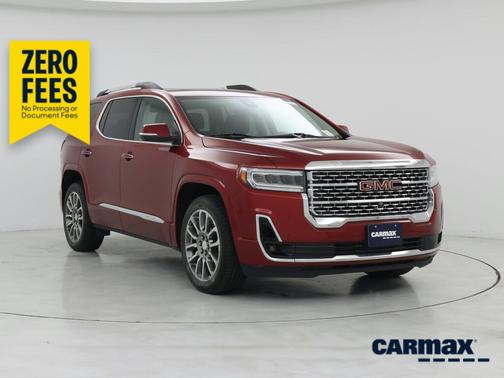Red 2022 GMC Acadia Denali