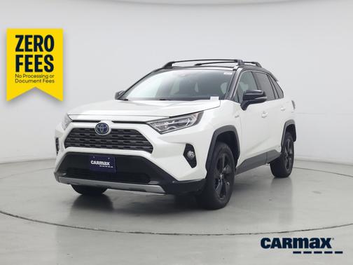 Pearl 2020 Toyota RAV4 Hybrid XSE