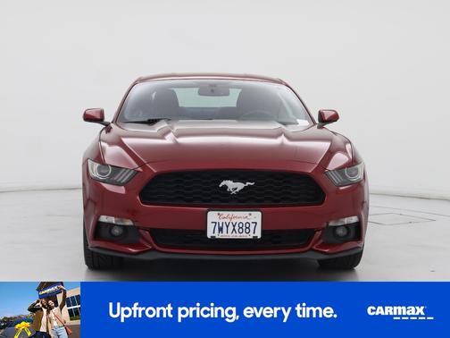 Red 2016 Ford Mustang Ecoboost