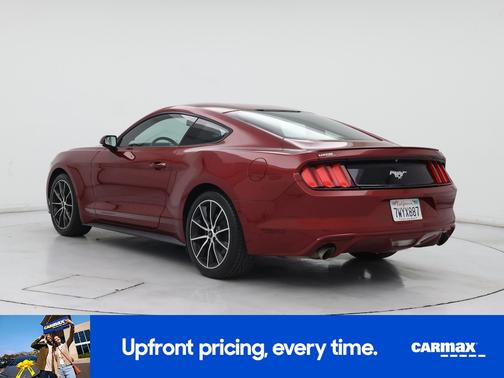 Red 2016 Ford Mustang Ecoboost