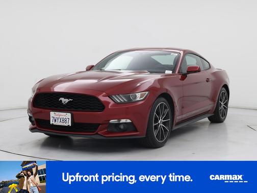 Red 2016 Ford Mustang Ecoboost