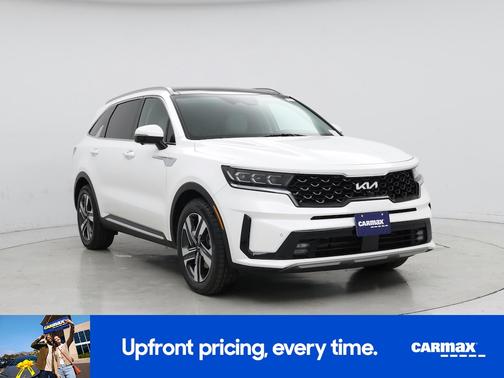 White 2023 Kia Sorento Hybrid SX Prestige