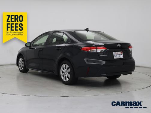 Black 2021 Toyota Corolla LE