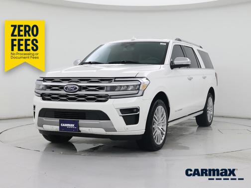 White 2024 Ford Expedition Max Platinum