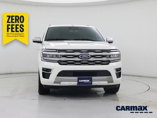 White 2024 Ford Expedition Max Platinum