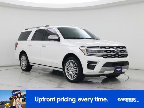 White 2024 Ford Expedition Max Platinum