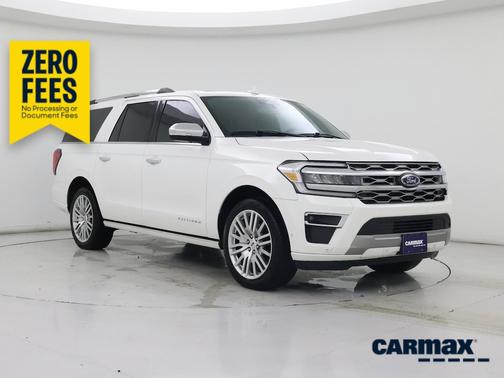 White 2024 Ford Expedition Max Platinum