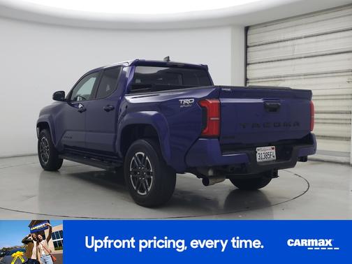 Blue 2025 Toyota Tacoma TRD Sport