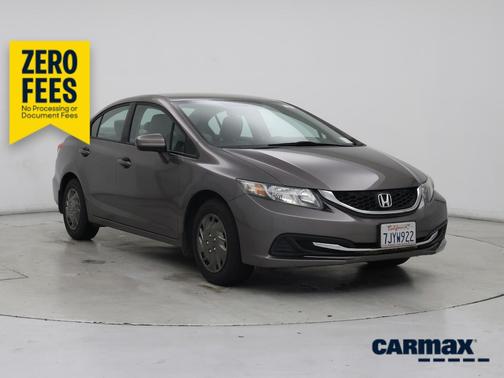Gold 2015 Honda Civic LX