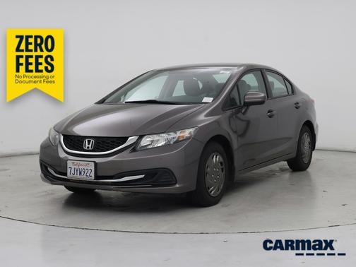 Gold 2015 Honda Civic LX