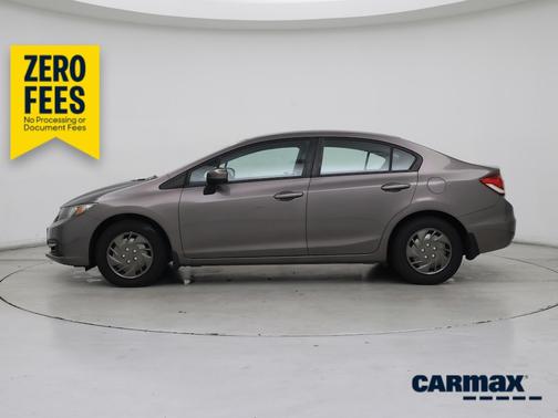 Gold 2015 Honda Civic LX