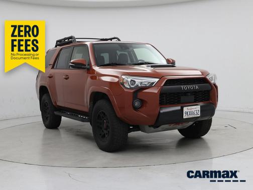Orange 2024 Toyota 4Runner TRD Pro