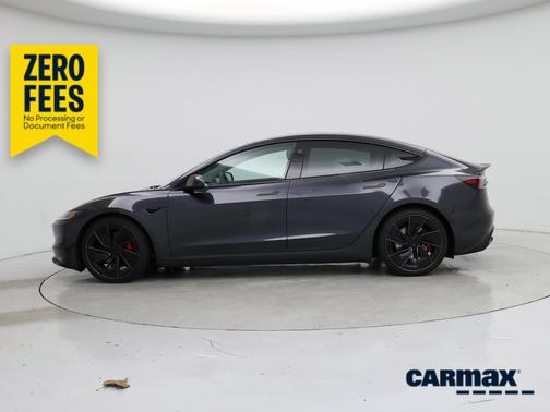 Gray 2024 Tesla Model 3 Performance