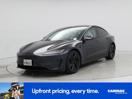 Gray 2024 Tesla Model 3 Performance