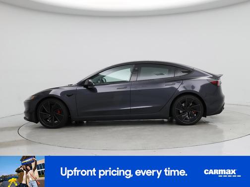 Gray 2024 Tesla Model 3 Performance