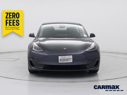 Gray 2021 Tesla Model 3 Long Range