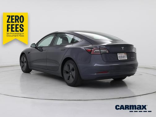 Gray 2021 Tesla Model 3 Long Range