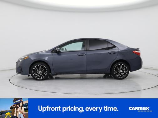 Blue 2015 Toyota Corolla S Plus