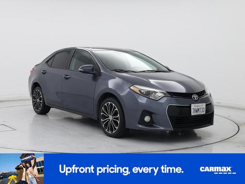Blue 2015 Toyota Corolla S Plus