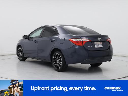 Blue 2015 Toyota Corolla S Plus