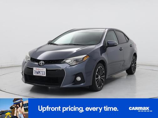 Blue 2015 Toyota Corolla S Plus