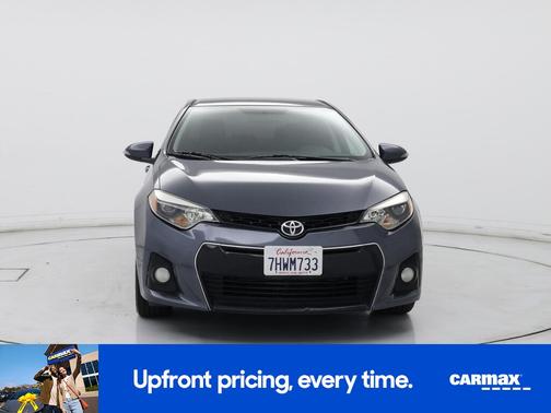 Blue 2015 Toyota Corolla S Plus