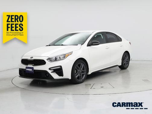 White 2020 Kia Forte GT-Line