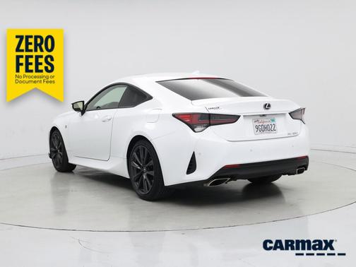 White 2023 Lexus RC 350 F-Sport