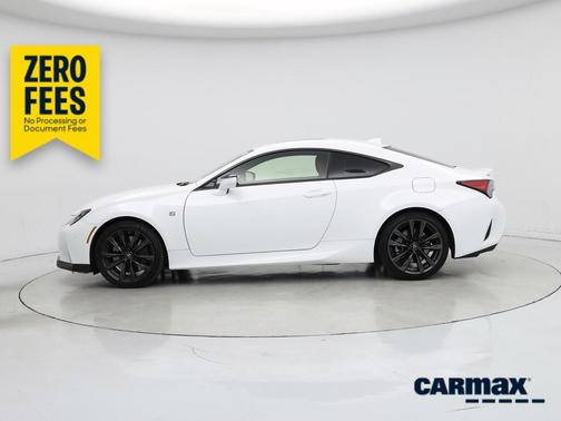 White 2023 Lexus RC 350 F-Sport