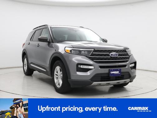 Gray 2022 Ford Explorer XLT