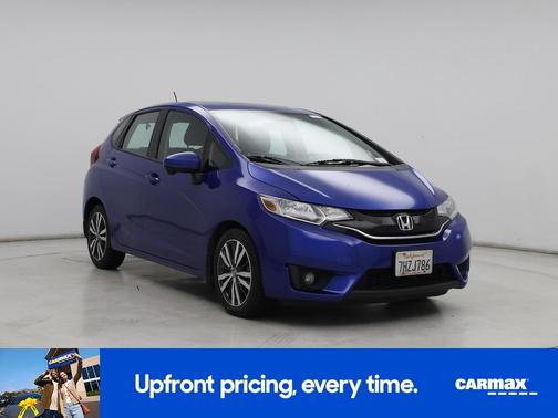 Blue 2015 Honda Fit EX